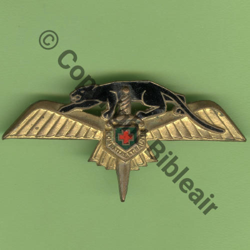 A0792 56.62 2eEH 22eEH ORAN  AB en bas Epingle bascule Dos chevrons Embouti au centre No1774 Src.Y.GENTY 17Eur01.14 