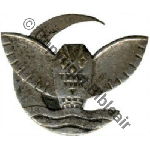 A0809 1936.45 A809NH 1eDRILLE 4B3 HIBOU GB1.25 36-43 ou 347e Squadron 43-45  SM Bol grave No112 Dos lisse irreg Src.LAVOCAT    1400EurInv 