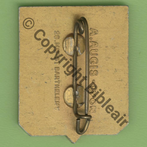 A0840 1944.46 NH GC.2.18 SAINTONGE  A.AUGIS LYON ST.BARTH 2Li Alu peint 2Griffes Dos lisse strie irreg Src.Y.GENTY 91Eur(x4) 