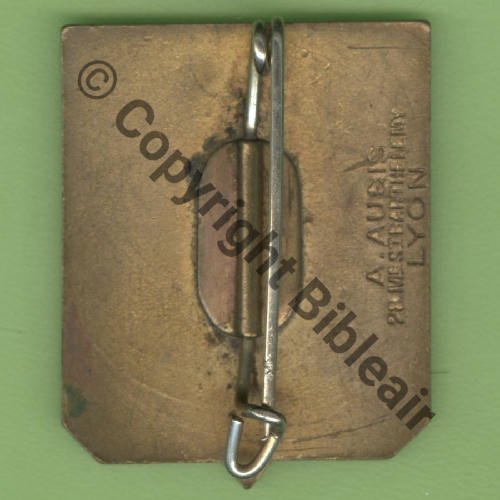 A0840 1951.54 NH GM.1.8 GC.1.22 SAINTONGE INDO  A.AUGIS ST.BARTH LYON 3Li Grave Bol allonge Dos lisse cuivre Src.Y.GENTY 15Eur02.11 