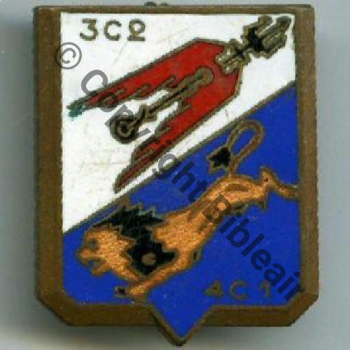 A0840 1952.61 NH GC.1.8 SAINTONGE  AUGIS ST BARTH  Bol fenetre allonge Granuleux etame Lion Marron No75 Src.BARTLETT 10Eur10.07 