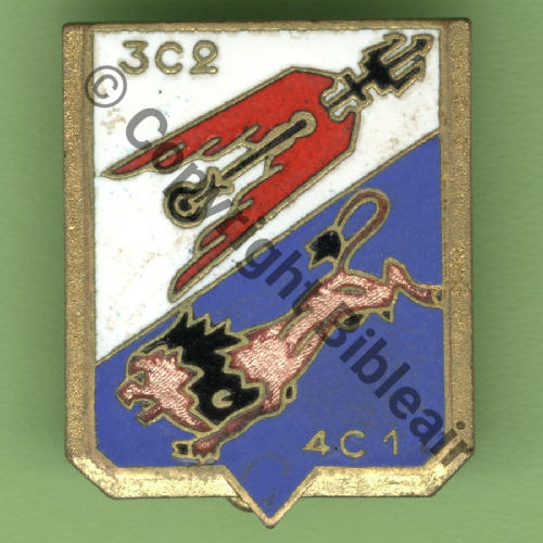 A0840 1952.61 NH GC.1.8 SAINTONGE A.AUGIS ST.BARTH LYON 3Li Poincon AA.LYON Bol fenetre allonge Granuleux Lion Rose Src.Y.GENTY 