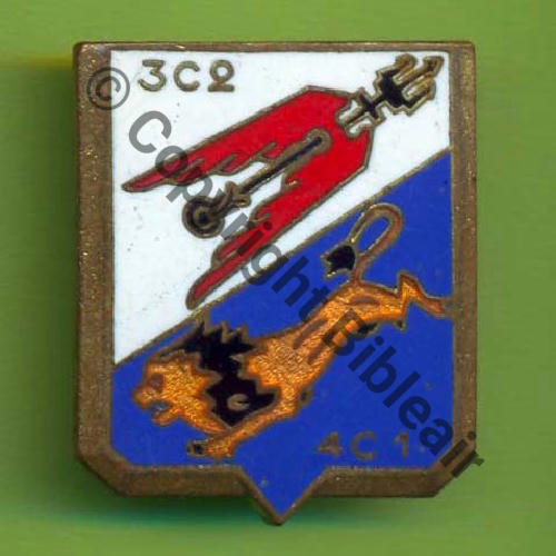 A0840NH GC.1.8 SAINTONGE A.AUGIS ST.BARTH LYON 3Li Poincon AA.LYON Bol fenetre allonge Granuleux Lion Fauve Src.Y.GENTY 30EurInv 