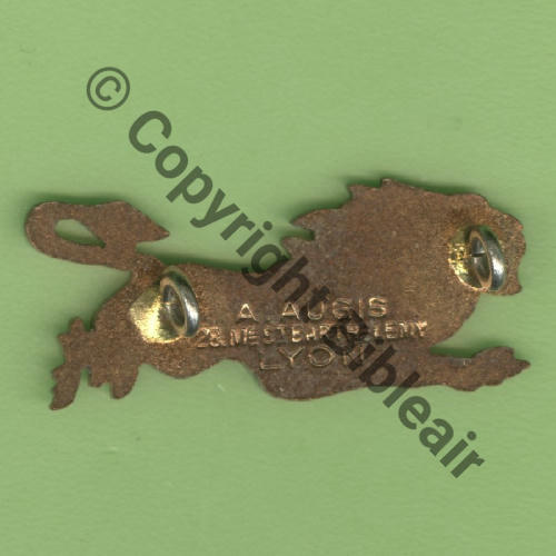 A0842  1960 LION 4C1 2eDRILLE 1.8 CAZAUX  A.AUGIS ST.BARTH LYON 3Lign  2Anneaux Dos lisse SNH Src.Y.GENTY 82Eur(x3) 