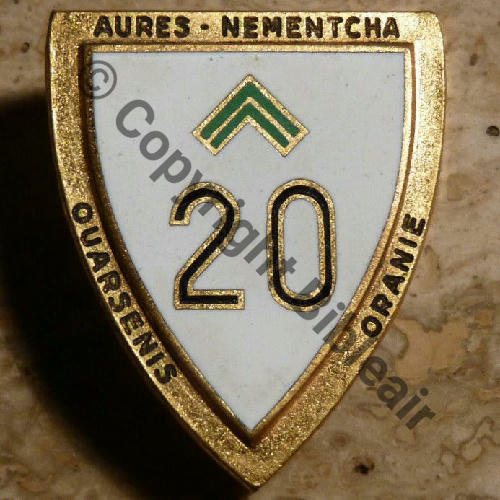 A0844 20e.EC 60.64 BOUFARIK  AUGIS LYON ST.BARTH 2Arc cercle Bol fenetre allonge  grave AUGIS LYON Dos strie SNH Src.bacru.21 97Eur(x2) 