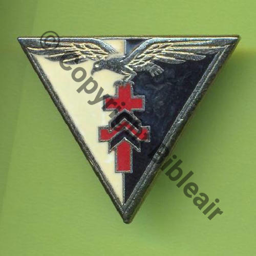 A0850 BA.128 METZ  DrP+Past Chevrons noirs Guilloche bout attac KC Src.Y.GENTY 