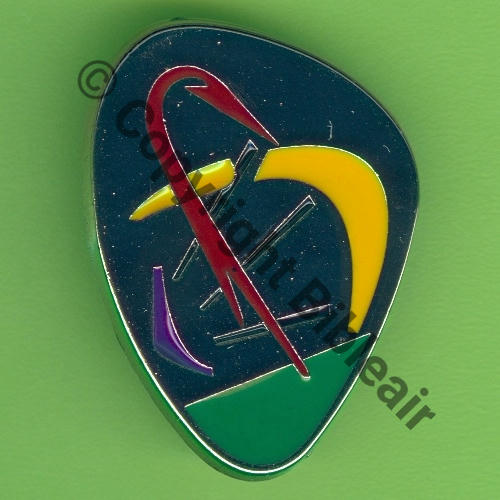 A0873 EDSA 05.950  ST DIZIER 2018  BERAUDY VAURE Griffes et butees Dos scintillant 40mm Src.Y.GENTY 7Eur(x9) 