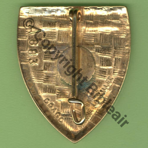 A0883 02e.EC 1988.93 DIJON  DrNMV Bol Guilloche Embouti Src.Y.GENTY 18Eur10.07 