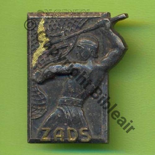 A0886 ZADS.940 AIX  DrP 2Anneaux Guilloche Embouti leger Src.Y.GENTY 