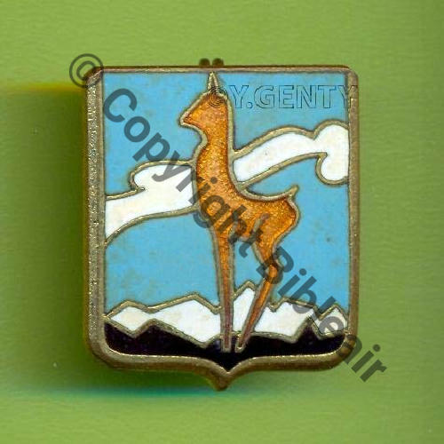 A0910 ET.2.63 PAU 3.64 EVREUX BIGORRE  DrP+Bol Guilloche IZARD Emaille Orange Src.Y.GENTY 8Eur11.07