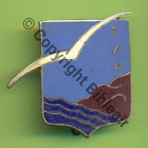 A0936NH EAA ECOLE APPUI AERIEN  AB.P+Bol poinconne Dos lisse argente SNH Sc.Y.GENTY 10EurInv 