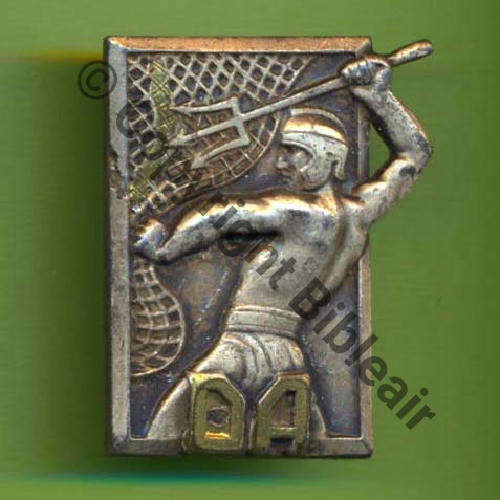 A0941 CDA  TAVERNY   DrP 2Anneaux Guilloche etame Embouti Marque DA au lieu de ZADN Src.Y.GENTY 5Eur02.06 