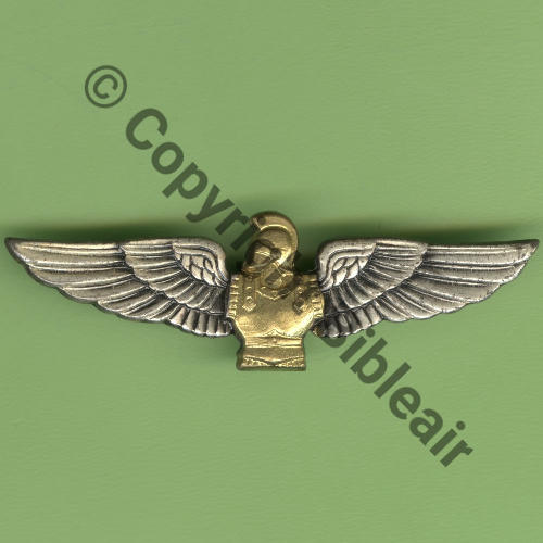 A0969 CDT GENIE AIR VILLACOUBLAY  DrP 2Anneaux Guilloche Embouti SNH Src.Y.GENTY 