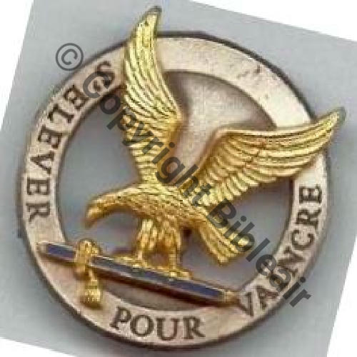 A0973 ESCADRON ELEVES SS.OFF GE.318 NIMES  Dr Guilloche...   Plein entre ailes