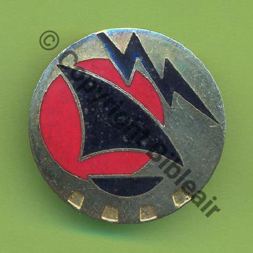 A0988 CTA.811 DJIBOUTI  SM Epingle a bascule plate Dos lisse SNH Sc.Y.GENTY 