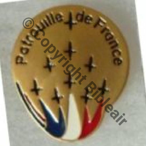 A0998 PATROUILLE DE FRANCE SALON  SM Tambour 2Griffes Dos irreg scintillant SNH Sans i de patrouille Src.T.LECLERE 50EurInv 