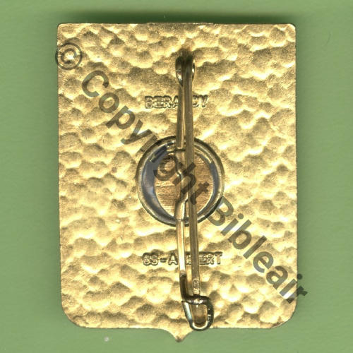 A1033 1980circa ESC.GEVAUDAN CAP10 GE.313 AULNAT  BERAUDY Bol prison Dos Grumeleux dore Motif Dore Src.Y.GENTY 