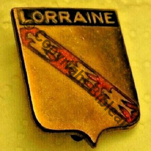 A1046NH PEU PROBABLE FAFL 1941.46 GB.I.20 LORRAINE A1046NH  AUGIS LYON Poincon circul AA LYON Alu Peint Bol allonge Dos lisse irreg  Src.serpentancien 87Eur06.19 