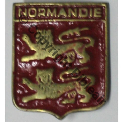 A1047 1944+ REGIMENT CHASSE NORMANDIE  Fab LEVANT Eping soudee Dos irreg Sc.badgeareus 200Eur03.11 