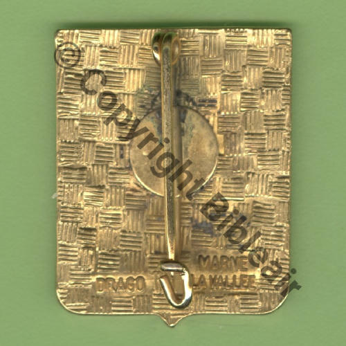 A1047 1980+ EC.2.30 REIMS  DrMV+Bol Guilloche SNH RESINE 27x33mm Src.Y.GENTY 