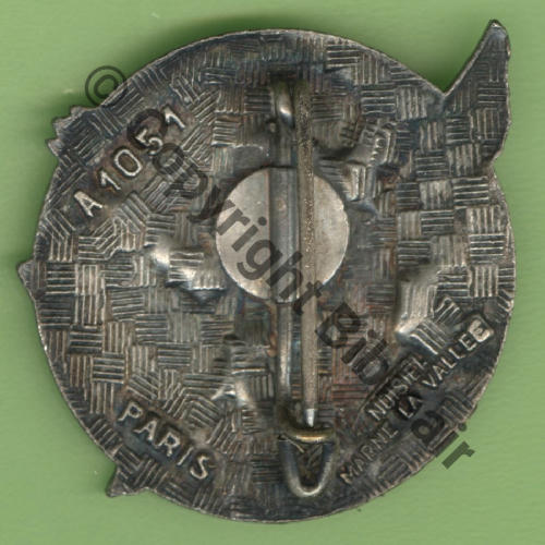 A1051 GI.312 SALON  DrPNMV Bol Guilloche Embouti Src.Y.GENTY 