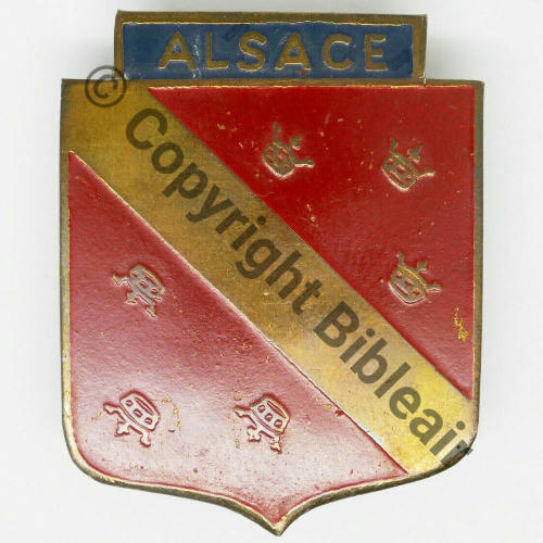 A1052 1946.47 GC. II.2 ALSACE INDO  SM Tube Dos lisse irreg Src.entame 220Eur02.21 