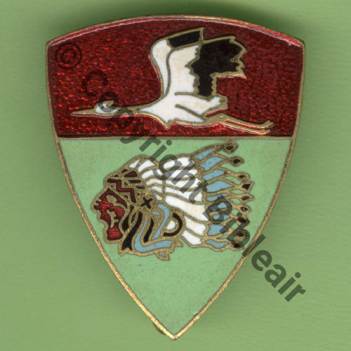 A1061 1952.70 EC.2.4 LAFAYETTE LUXEUIL  A.AUGIS ST.BARTH LYON 3Li Poincon AA.LYON Bol fenetre allonge Grenu Tout email Visage rouge translu Src.Y.GENTY 40Eur(x3) 