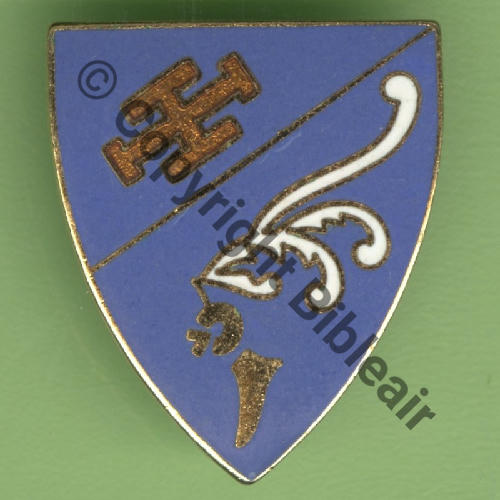 A1085 1985.95 EC.1.7 PROVENCE ST.DIZIER  SM Broche Guilloche fin type ANDOR SNH 26x31mm CROIX TRANSLUCIDE Src.Y.GENTY 15Eur10.06 