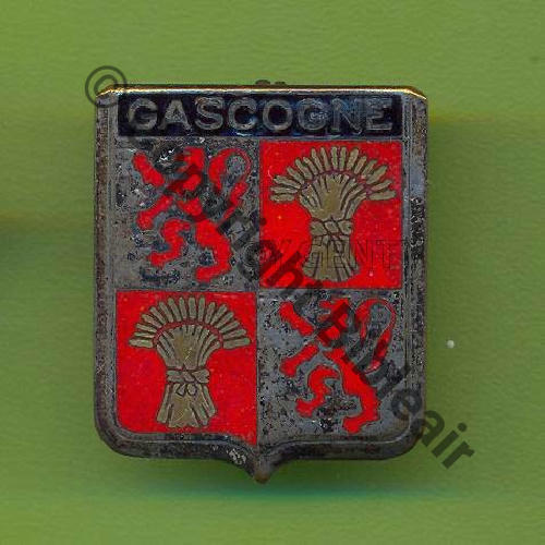 A1086 1951-52 GB.I.19 GASCOGNE HAIPHONG A1086NH  DrPNOM+Bol Guilloche vrac 8Eur02.07