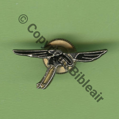 A1100  2013 SPA.73 1eDRILLE ETO.2 CAZAUX  SM Vis Dos quadrille fin SNH 25x11mm pas miniature Porte par Pilote cf OFF TRAD Src.Y.GENTY 