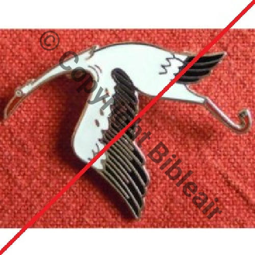 A1104  1977+ A1104 SPA.3 FAUX CUICH CIGOGNES DIJON  SM Bol fenetre carree Dos lisse SNH Src.BARTLETT 94Eur(x4) 