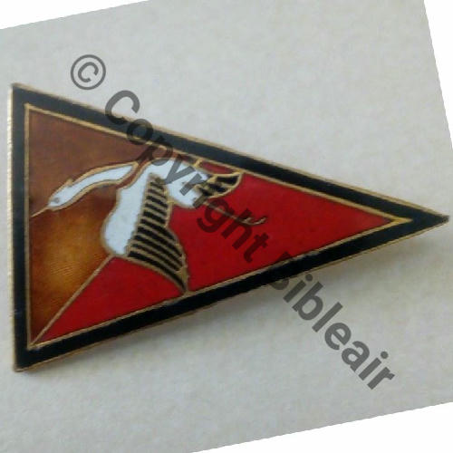 A1111  1977 A1111 SPA.67 1eDrille 2.3 CIGOGNE FANION  DrP 2Anneaux Guilloche vrac SNH No33 Src.dannydunkan 101Eur04.18 