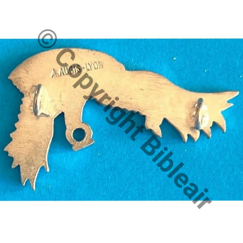 A1117  1936.47.. A1117NH SPA.153 2eDRILLE GC.1.4 GYPAETE  A.AUGIS-LYON 2Anneaux Dos lisse irreg  Src.messnil01 150Eur04.26 
