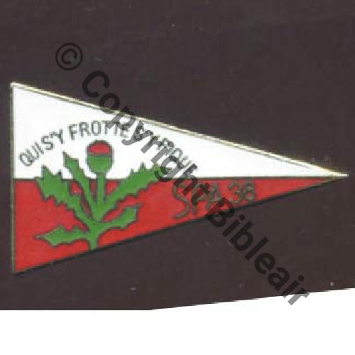 A1123  1980+ A1123 SPA.38 2eDRILLE EC.3.7 LANGUEDOC  INSIGNIA Tambour Dos scintillant SNH No 200 Sc.bankkoif 60Eur06.10
