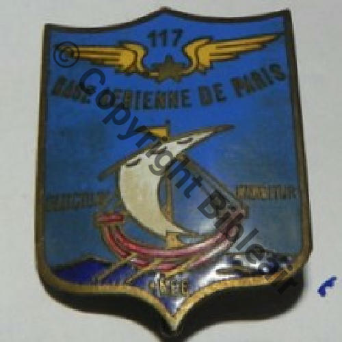A1156NH  BA de PARIS   117 en Haut  TYPE 2B Devise au milieu  MOUTEREAU SM Bol fenetre pastille MOUTEREAU  Dos lisse Src.tristan091986 40EurInv 