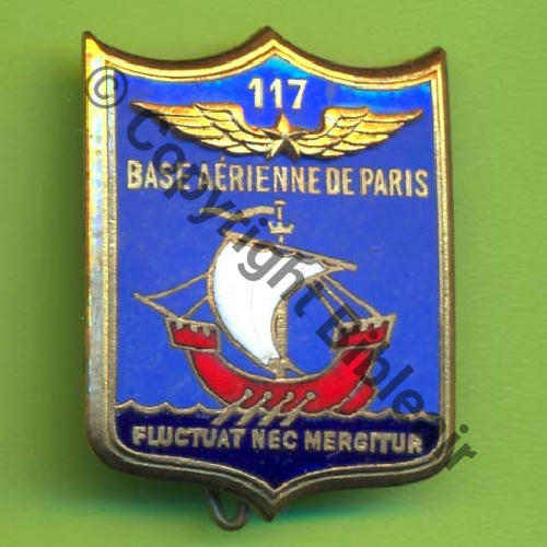 A1156NH  BA de PARIS   117 en Haut  TYPE 2C Devise en bas  DrPBer Bol fenetre Dos lisse 27x37mm Src.Y.GENTY 6Eur06.10) 