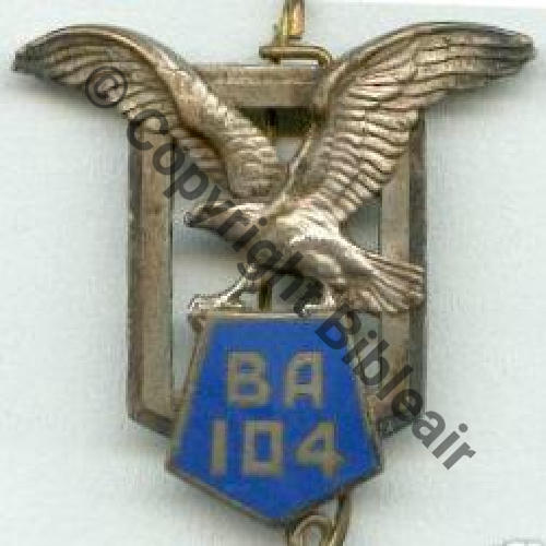 A1162NH BA.104 LE BOURGET  DrPNOM 2Anneaux Grumeleux Embouti
