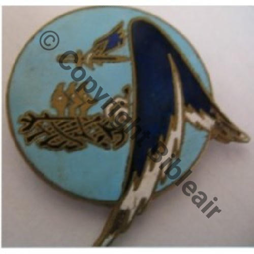 A1165NH ECOLE AIR SALON  A.AUGIS ST.BARTH LYON 3Li Bol fenetre allonge Dos Granuleux Serre sup bleue  Src.sba84 9EurInv 