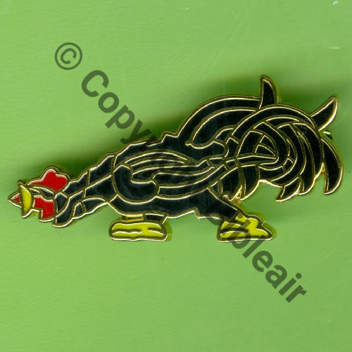 A1173  2025 A1173 SPA.62 3eDrille EC.1.3 COQ Pieds jaunes  DUSEAUX Griffes et butees Dos scintillant Src.Y.GENTY 15Eur(x8) 