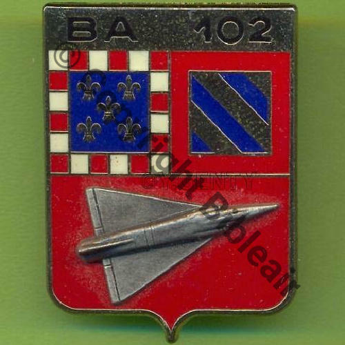 A1175NH BA102 DIJON M2000  De Griffes et butees Dos irreg scintillant Avion rivete SNH Src.Y.GENTY 4Eur11.06 
