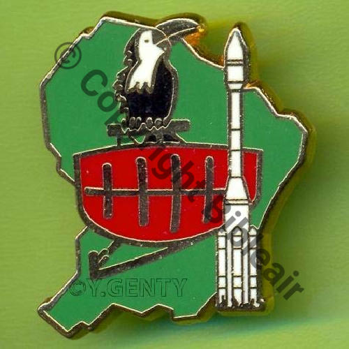 A1204 CMC.6.967 KOUROU  DrNMV Griffes et butees Virgules 11Eur(x3)