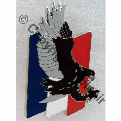 A1245 INSPECTION GENERALE AA PARIS  FIA SIGLE STYLE Bol fenetre oval tronque Dos lisse Src.broussard 24Eur02.18 