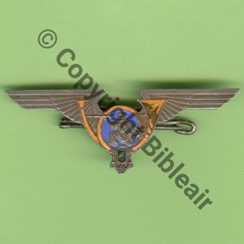 A1260  1938.46 A1260NH 2eDRILLE BR7 GB.1.32  A.AUGIS LYON 2Lignes au centre Bol papillon Dos lisse Src.Y.GENTY  230Eur02.21  (2)