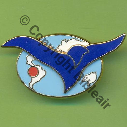 A1261 Centre RAFALE de Logistique Integree TOUSSUS   AB.P Griffe unique et butees Dos scintillant Ailes lisses Src.Y.GENTY 19Eur(x5)