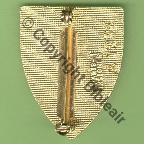 A1278 EC.2.7 ST.DIZIER  PARIS INSIGNES ds cartouche Tambour quadrille fin Src.Y.GENTY 