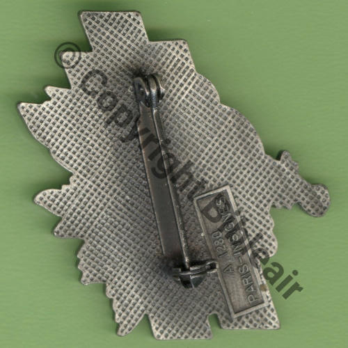 A1280 EC.3.3 ARDENNES NANCY  PARIS INSIGNES Tambour Dos quadrille  Src.mailan54 18Eur11.13 