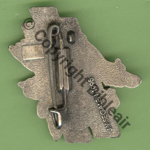 A1280 EC.3.3 ARDENNES NANCY  SEGALEN 95 Griffe unique butees Granuleux SNH Src.Y.GENTY 16Eur(x2) 