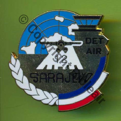 A1282NH DET AIR SARAJEVO (12 Grand et fin)  SM  1Att Pins Quadrille fin 