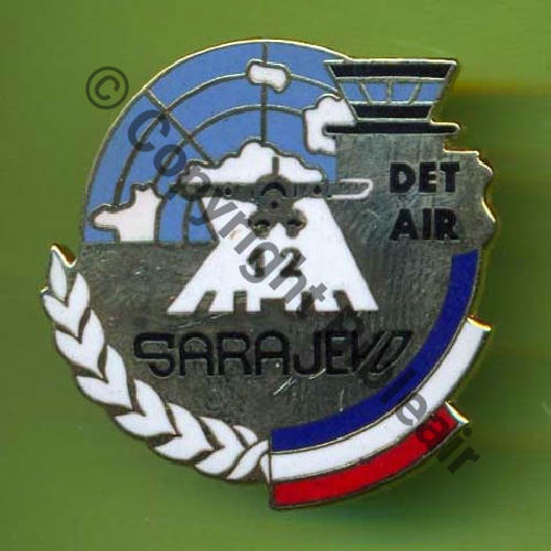A1282NH DET AIR SARAJEVO DEMONS MERVEILLES Tambour Quadrille fin 