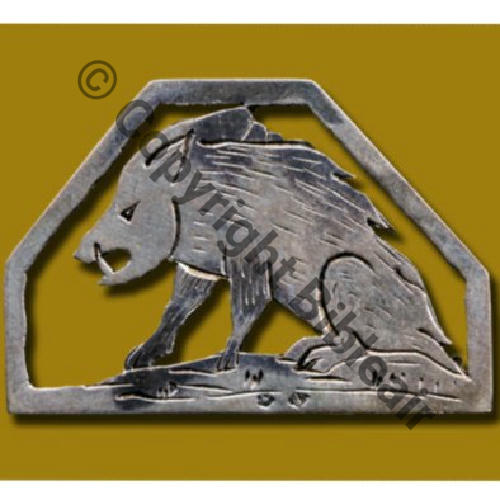 A1283  1932.37 A1283NH BR.44 1eDRILLE GB.1.11 ARGENT Poincon Sc.JP.MEHL D.ALBIN